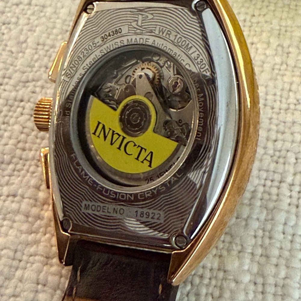 Invicta Gold Case watch - Picture 2 of 2